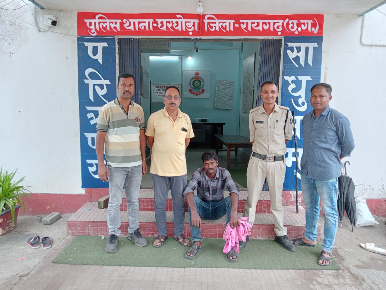 ग्राम कया में महिला की हत्या का फरार आरोपित गिरफ्तार 4 IMG 20240823 WA0029