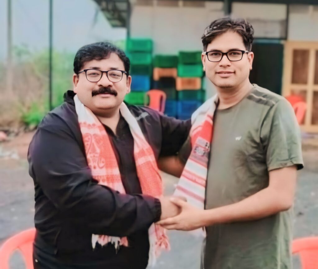 विकास कार्यों की तारीफ में श्याम गुप्ता का ओपी चौधरी को सलाम 2 IMG 20250125 144816