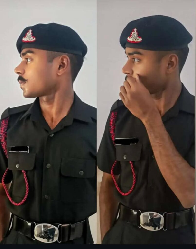 नागरिक सुरक्षा सेवा संगठन रेन्शी श्याम गुप्ता द्वारा रायगढ़ के आर्मी उमाशंकर देवांगन को सम्मान किया गया देहरादून में है तैनात 2 IMG 20250310 WA0041