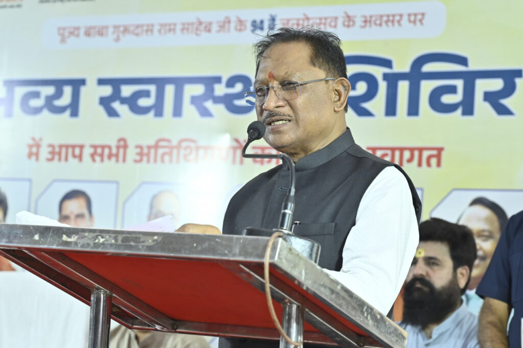 रायपुर : संतुलित आहार, नियमित व्यायाम और समय-समय पर जांच ही रोगों से बचाव का मूल मंत्र : मुख्यमंत्री श्री विष्णु देव साय 1 1749906461 f6a459fdd4bd2d29c3e8