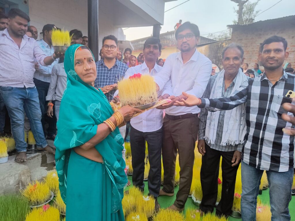 ग्राम पंचायत टुंडरी में भोजली प्रतियोगिता का भव्य आयोजन, पारंपरिक लोक संस्कृति की झलक 5 IMG 20250811 WA0018