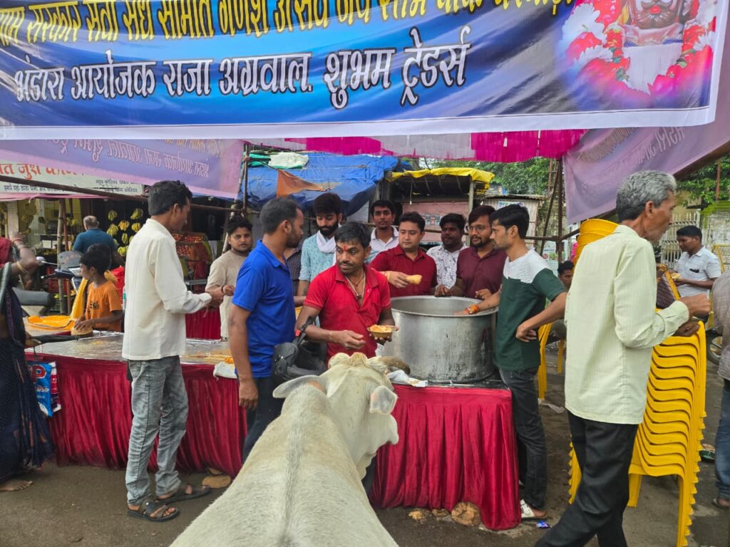 घरघोड़ा में श्री श्याम सरकार सेवा संघ द्वारा धूमधाम से मनाया गया गणेश उत्सव 4 1000154651