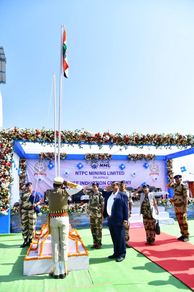 एनटीपीसी तलईपल्ली कोल माइंस में CISF की औपचारिक तैनाती शुरू, सुरक्षा व्यवस्था हुई और मजबूत 5 1001335910