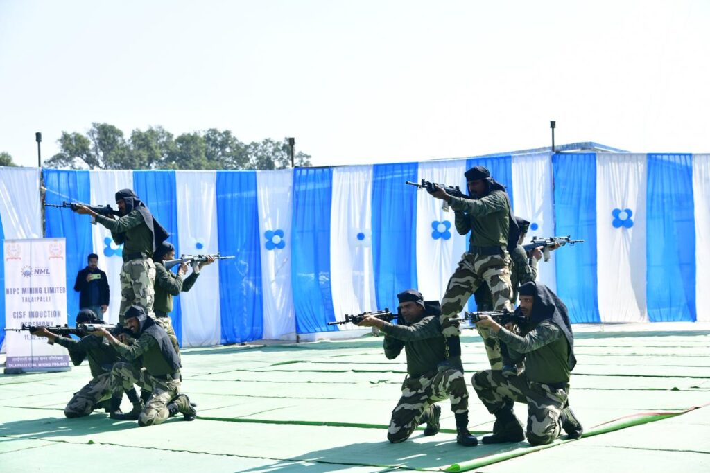 एनटीपीसी तलईपल्ली कोल माइंस में CISF की औपचारिक तैनाती शुरू, सुरक्षा व्यवस्था हुई और मजबूत 4 1001335911